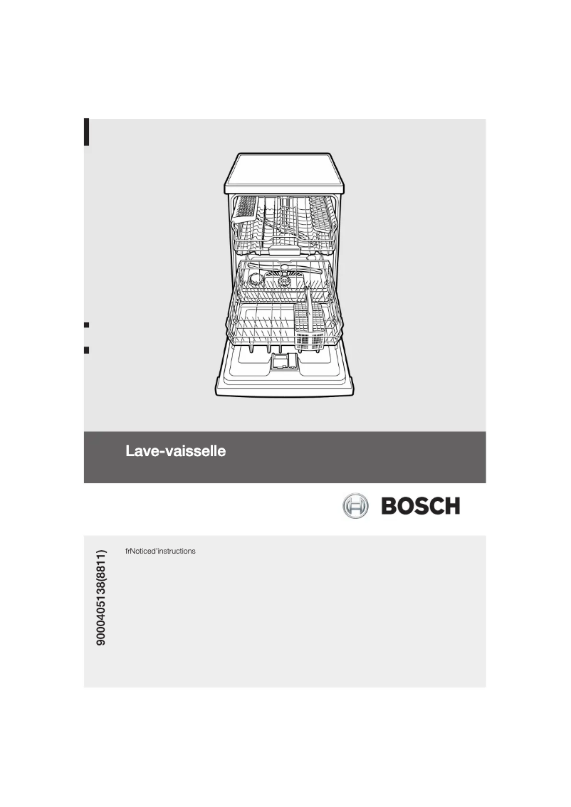 Page 1 of the manual User Manual Bosch SMS53M06EU