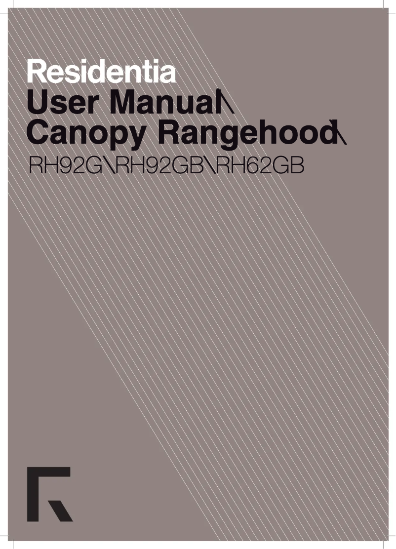 Page 1 of the manual User Manual Esatto RH92G
