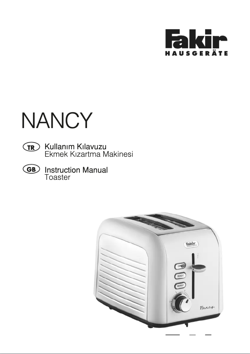 First page image of the manual for Nancy