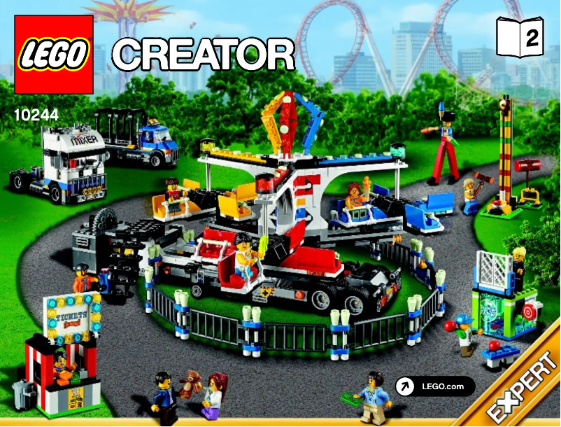 Page 1 of the manual User Manual Lego Creator Expert 10244