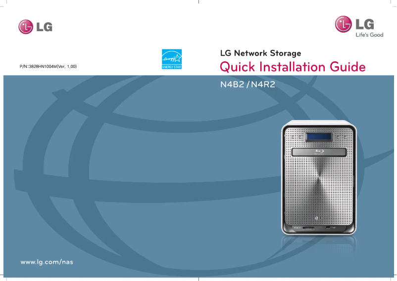 Page 1 of the manual User Manual LG N4B2ND4