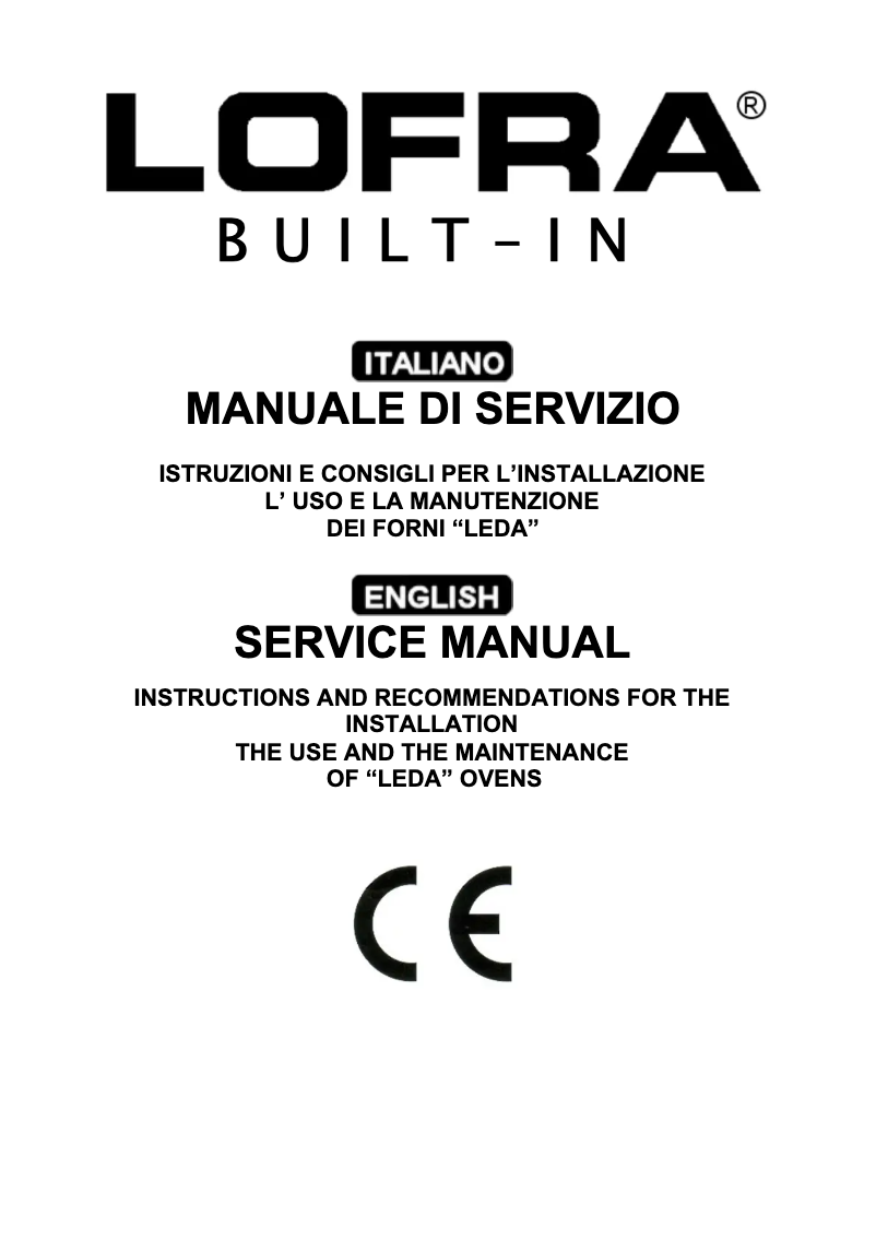 First page image of the manual for FDS66TE