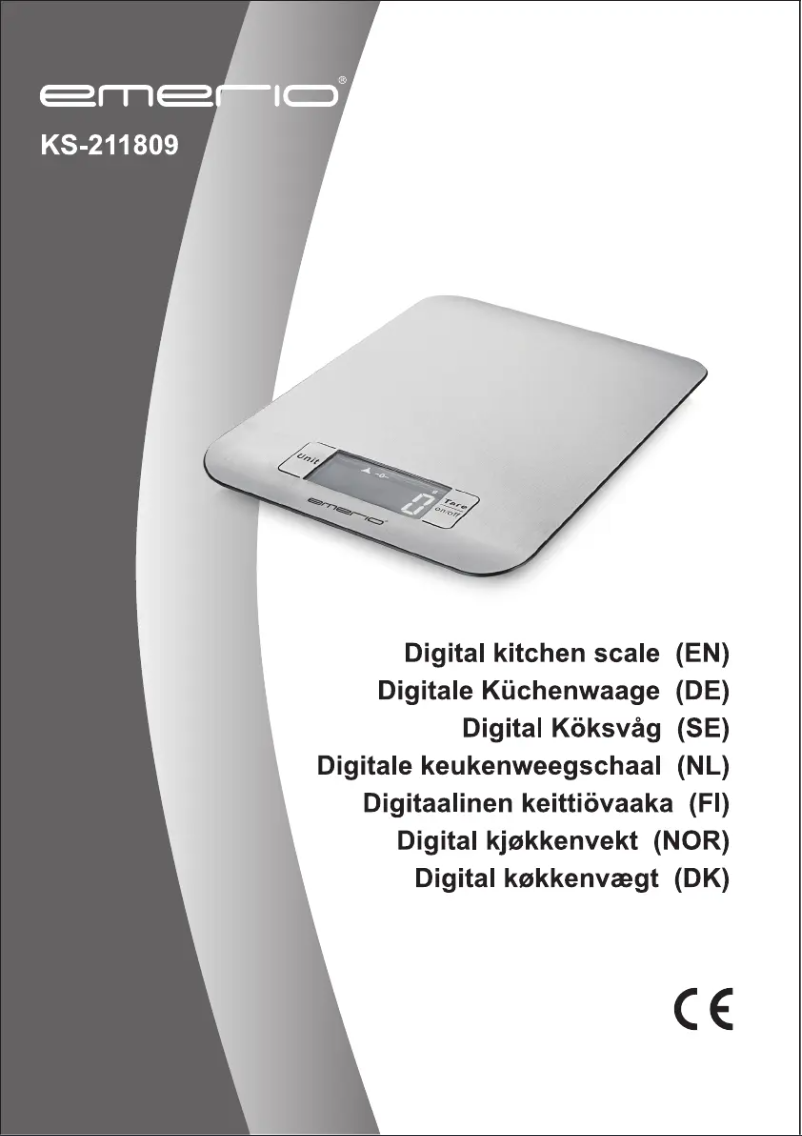 Page 1 of the manual User Manual Emerio KS-211809
