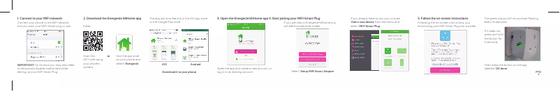 Page 1 of the manual User Manual EnerGenie MIHO109