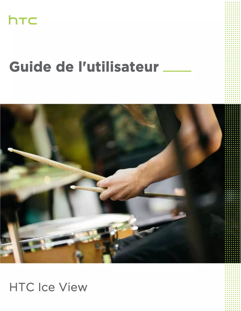Image de la première page du manuel de l'appareil Ice View
