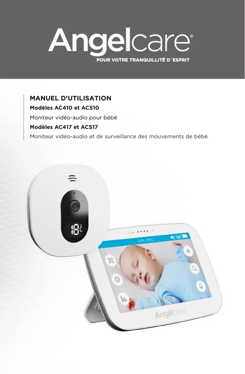 Page 1 of the manual User Manual Angelcare AC510