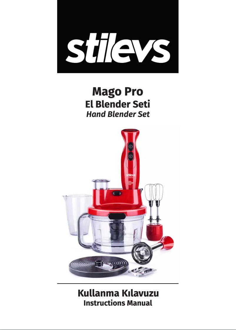 Page 1 of the manual User Manual Stilevs Mago Pro