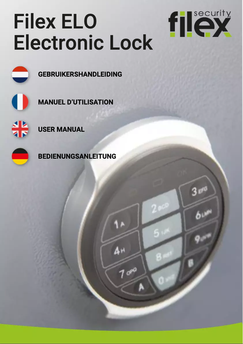 Page 1 of the manual User Manual Filex ELO