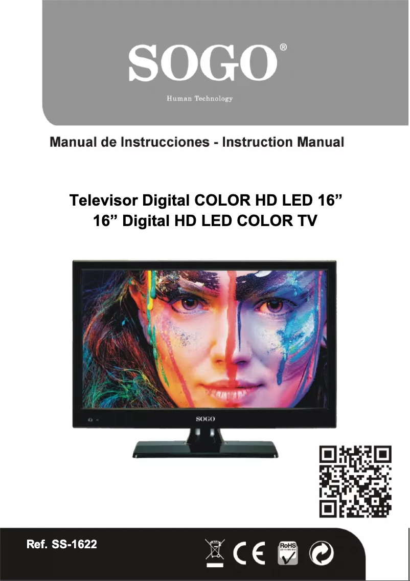 Page 1 of the manual User Manual Sogo SS-1622