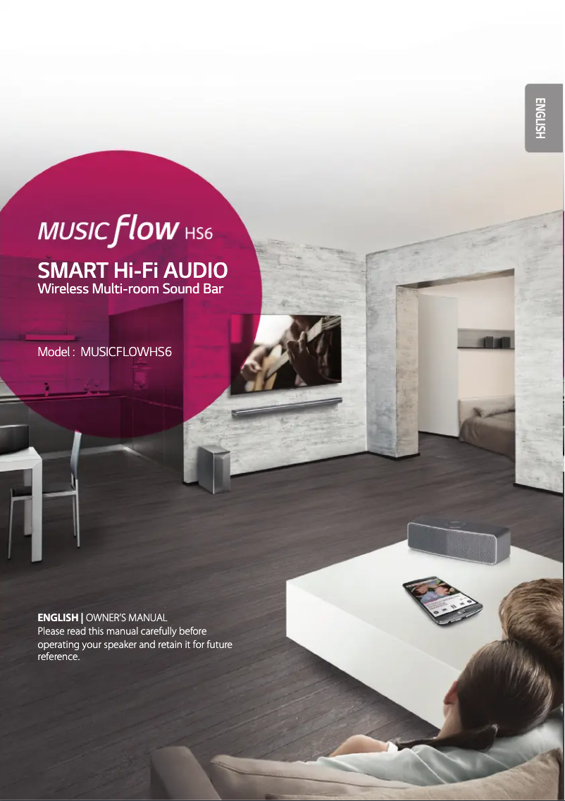 First page image of the manual for LAS851M