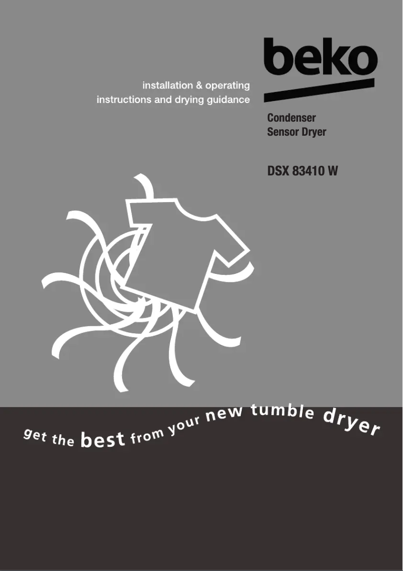 First page image of the manual for DSX83410