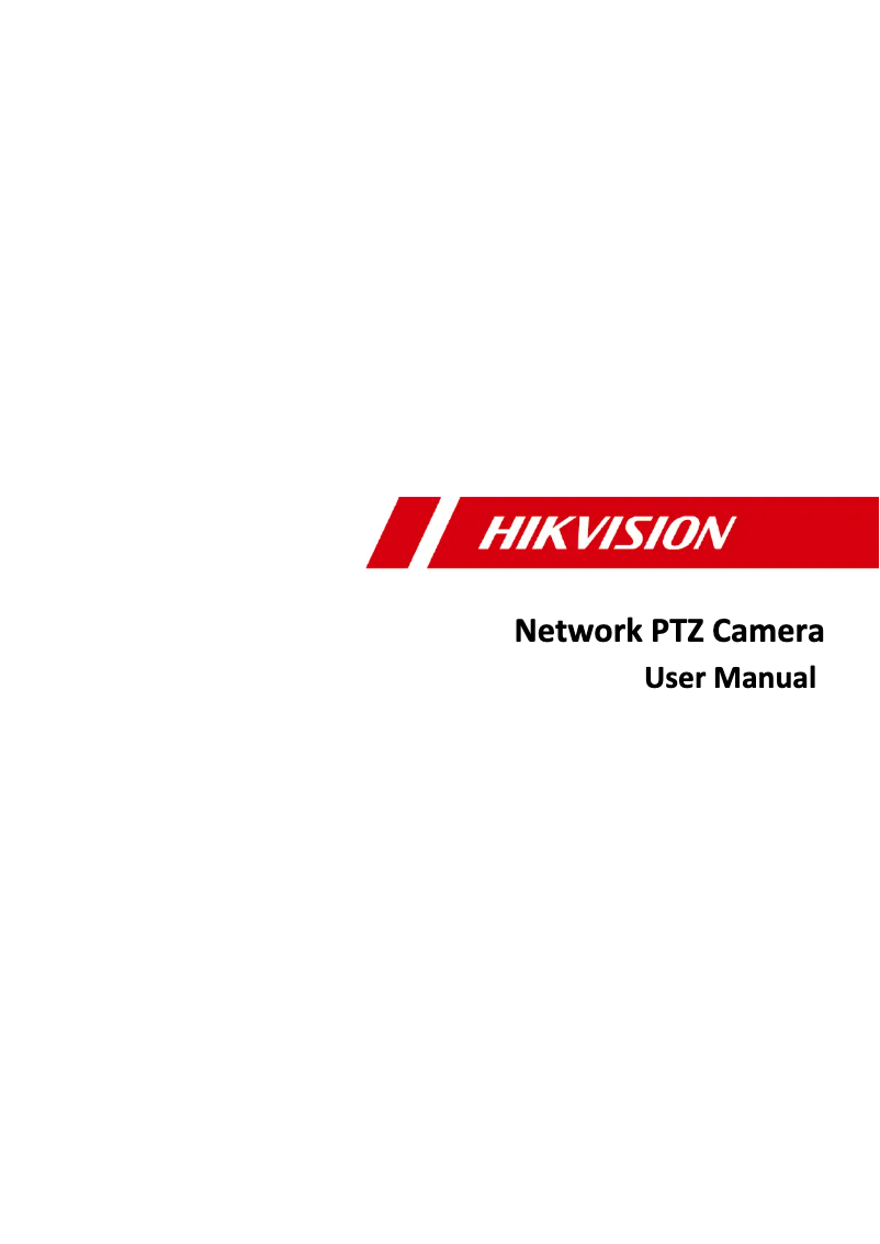 Page 1 of the manual User Manual Hikvision DS-2DE2A204IW-DE3
