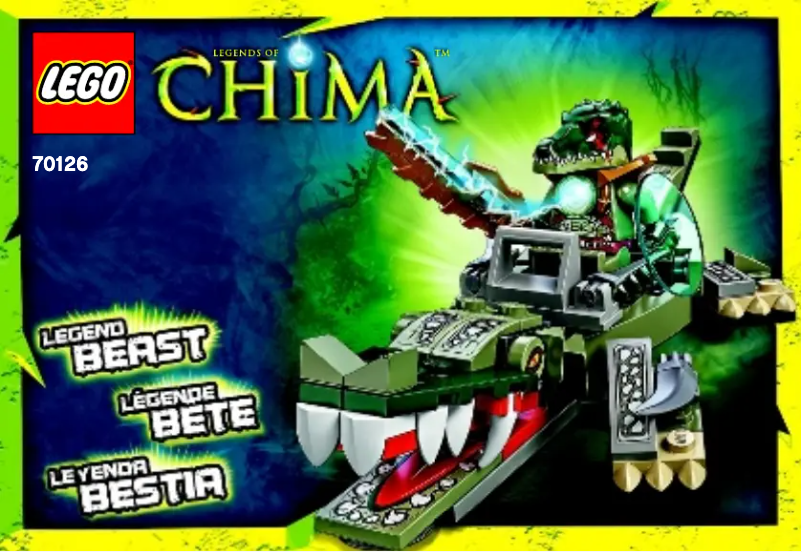 Page 1 of the manual User Manual Lego Chima 70126