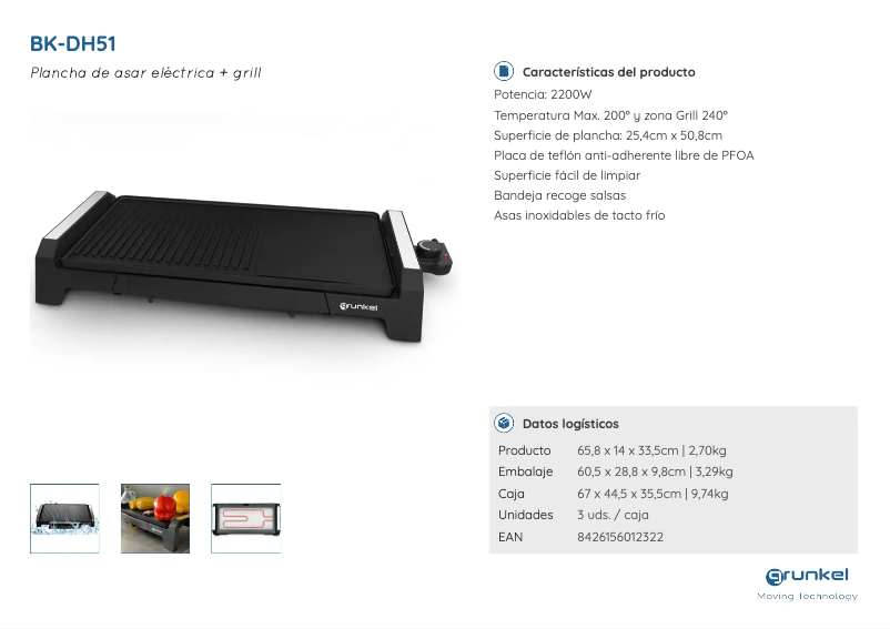 First page image of the manual for BK-DH51