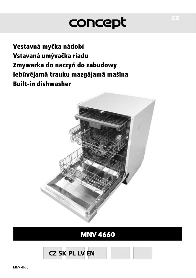 First page image of the manual for MNV4660