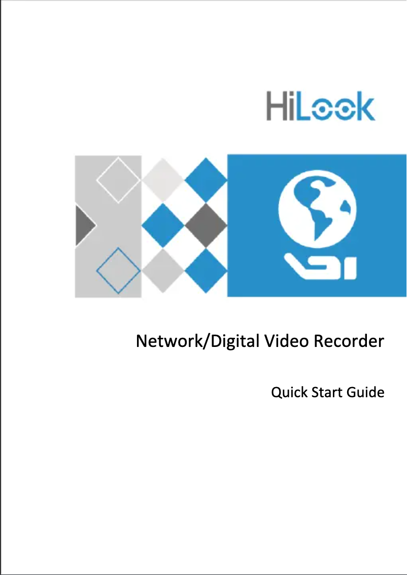 First page image of the manual for DVR-208G-M1