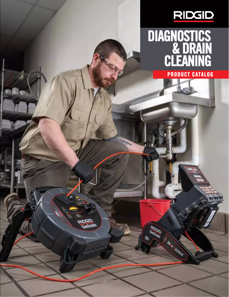 Page 1 of the manual Brochure Ridgid K-1