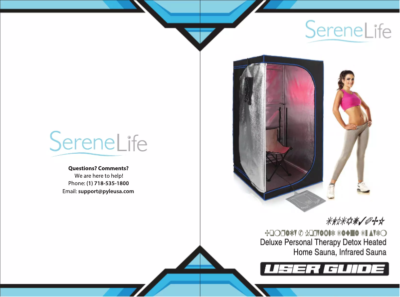 Page 1 of the manual User Manual SereneLife SLISAU30BK