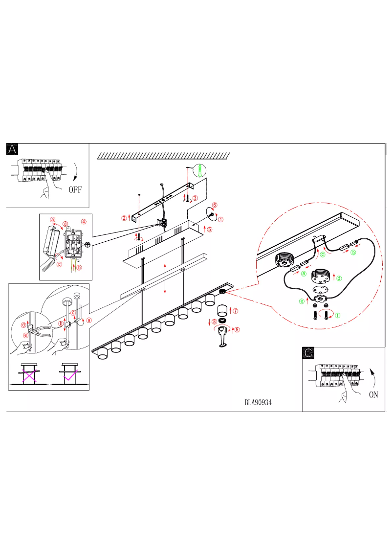Page 1 of the manual User Manual Eglo Pulsano