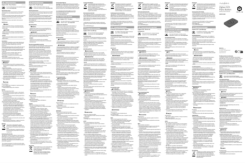 First page image of the manual for ZBPB10BK