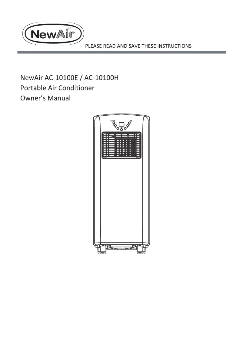 First page image of the manual for AC-10100E