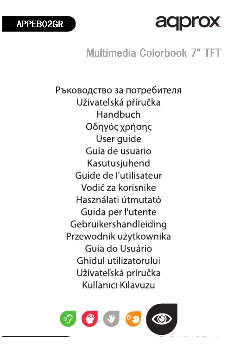 Page 1 of the manual User Manual Approx APPEB02GR