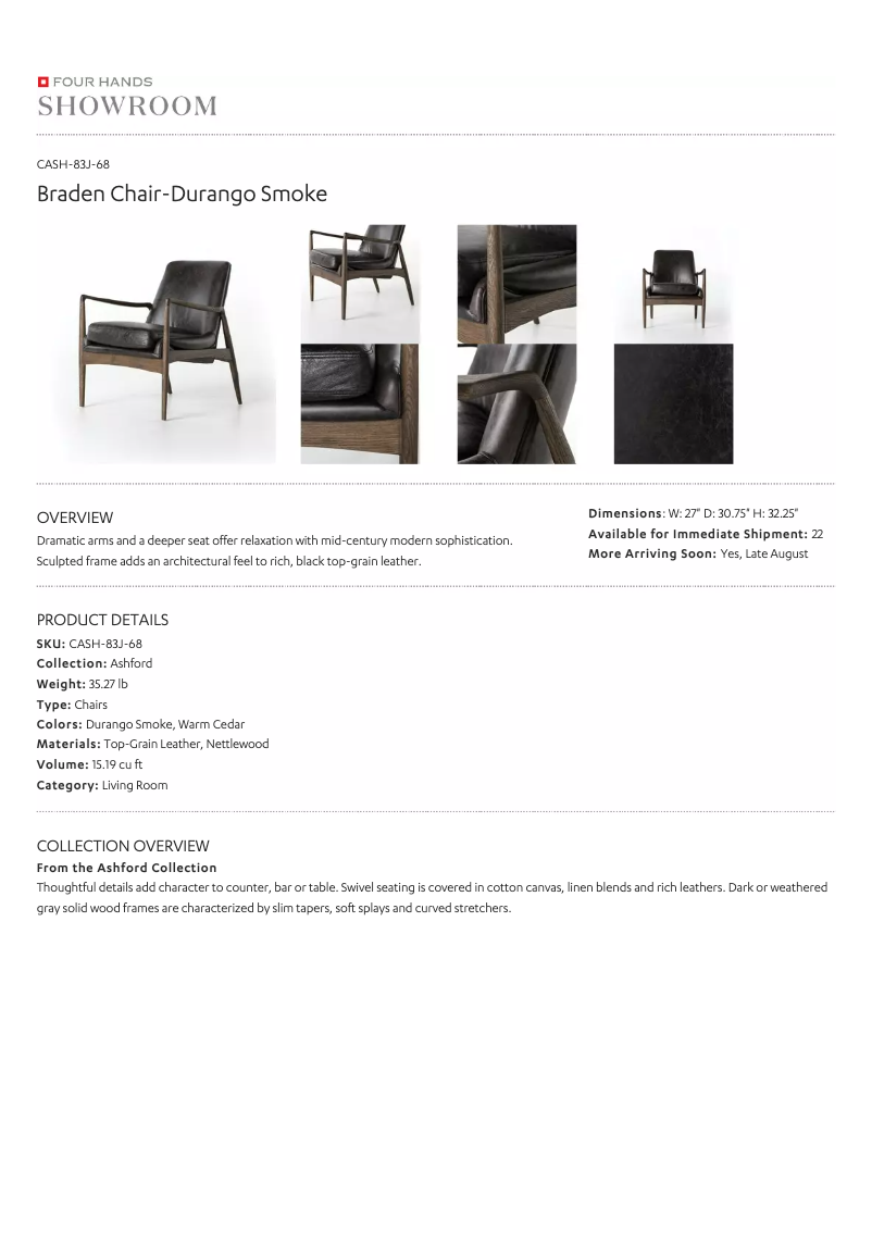 First page image of the manual for CASH-83J-68