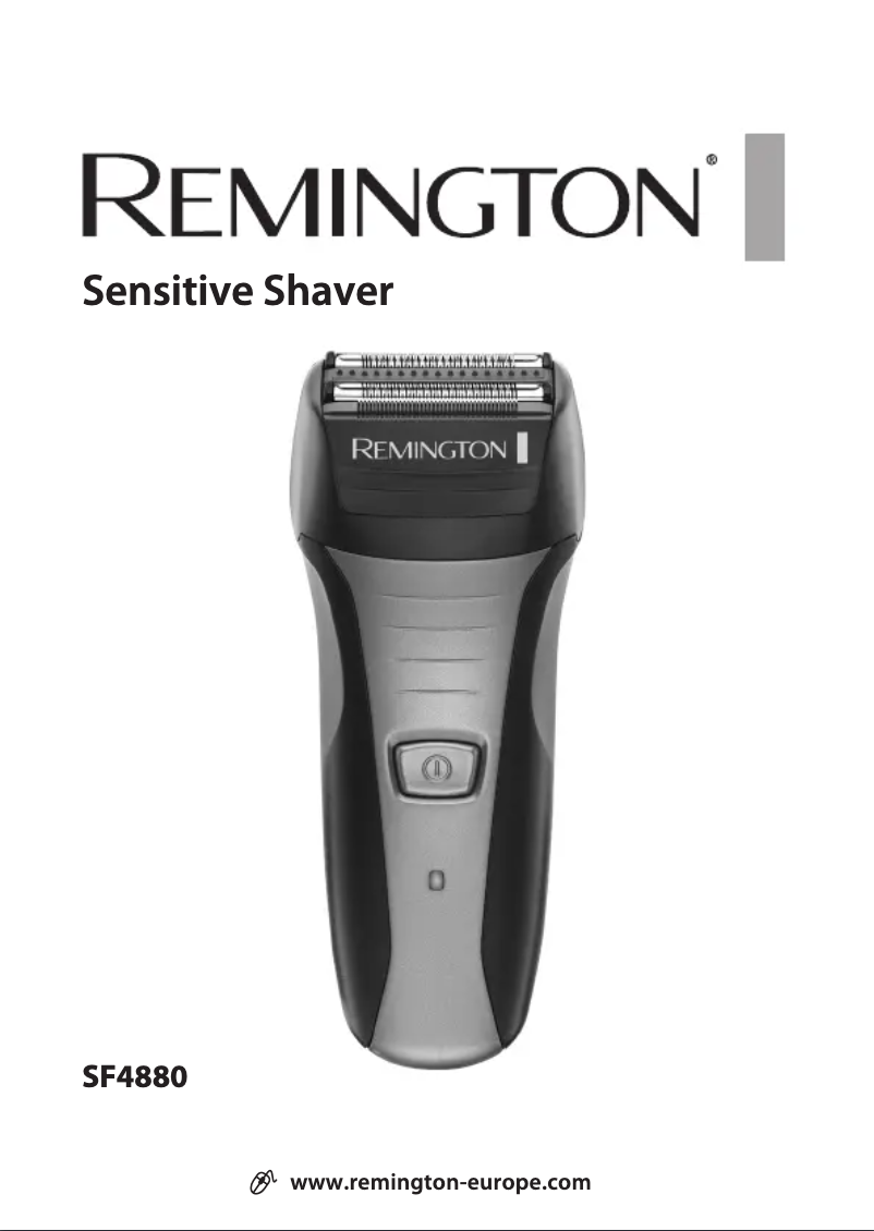 Image de la première page du manuel de l'appareil Sensitive SF4880