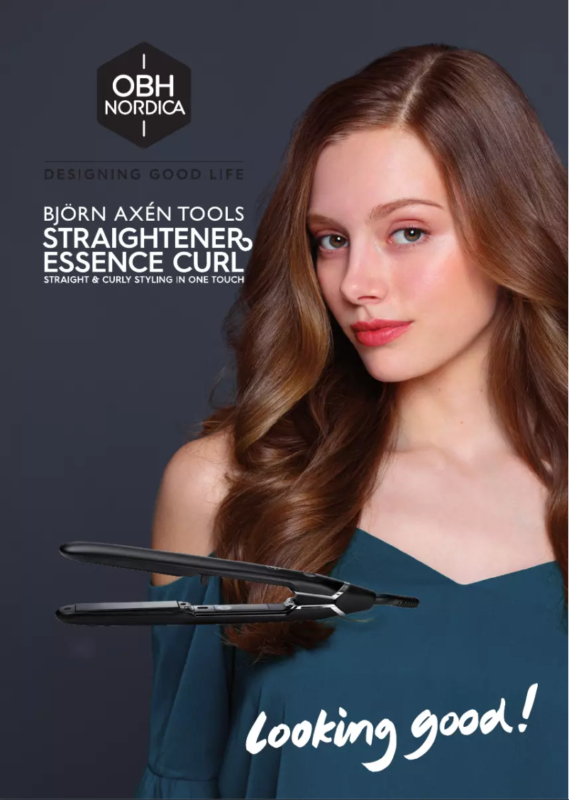 Page 1 of the manual User Manual OBH Nordica Essence Curl Ionic 3120