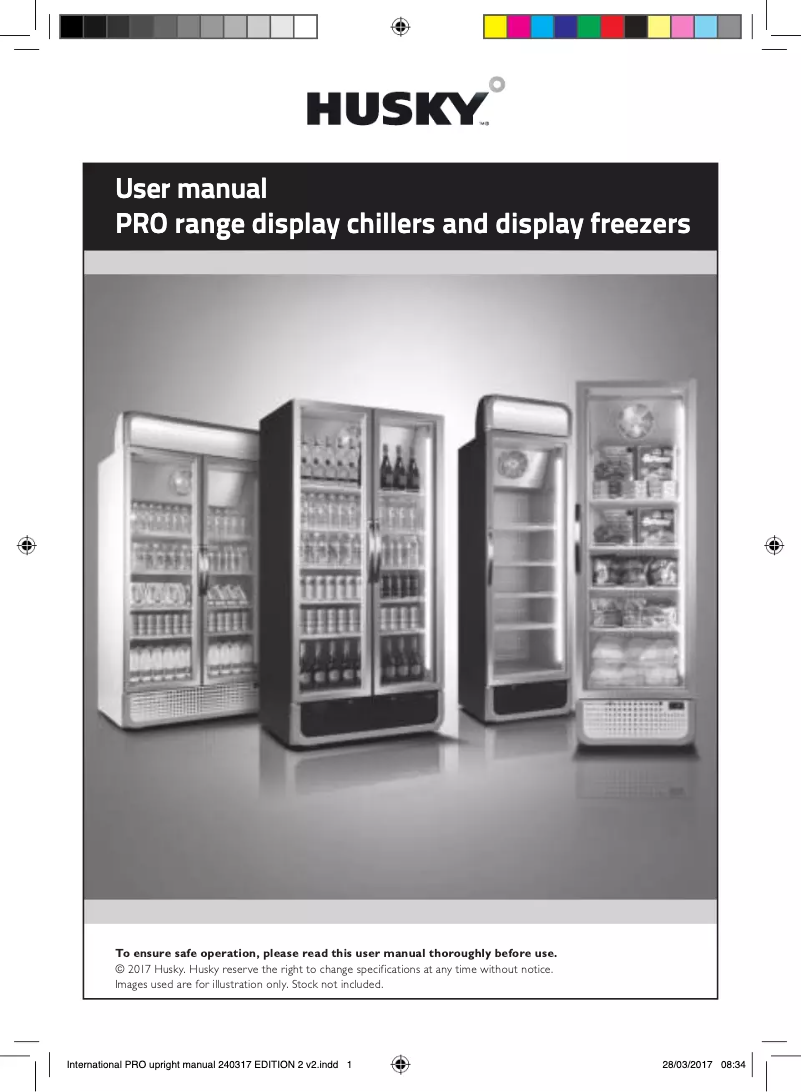 Page 1 of the manual User Manual Husky C10PRO-H-HU