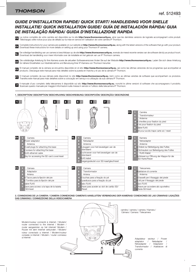 First page image of the manual for 512493