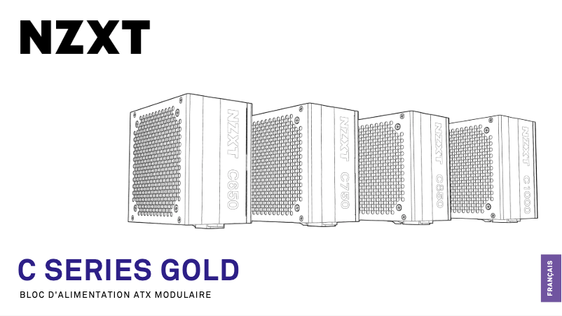 Page 1 of the manual User Manual NZXT C650