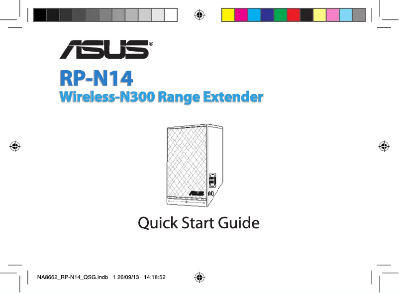 Page 1 of the manual User Manual Asus RP-N14