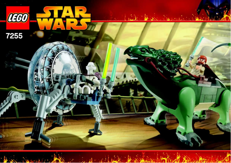 Page 1 of the manual User Manual Lego General Grievous Chase