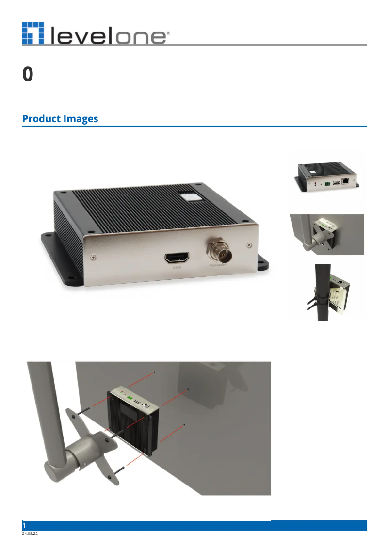 First page image of the manual for DSS-1000