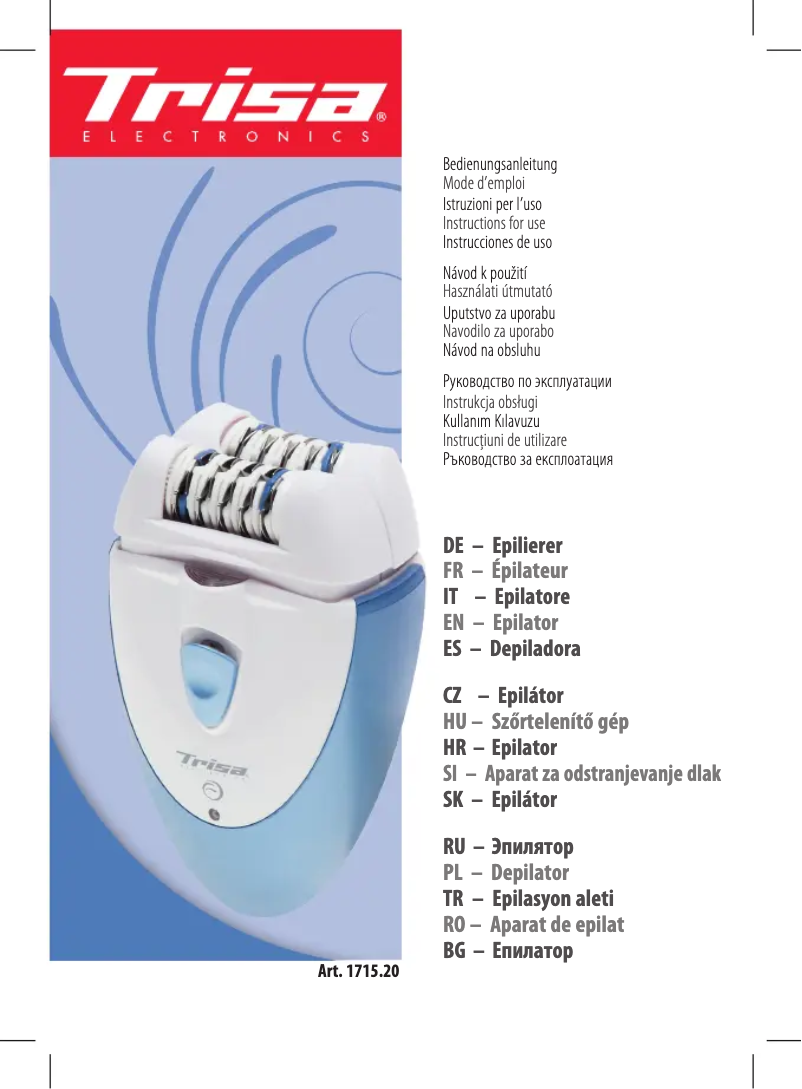 Image de la première page du manuel de l'appareil Double Flex 1715.2010