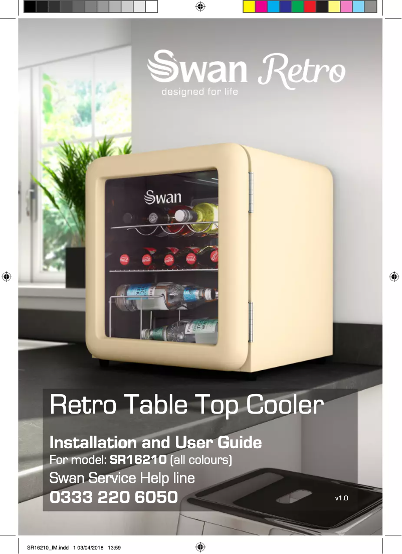 Page 1 de la notice Manuel utilisateur Swan SR16210LN