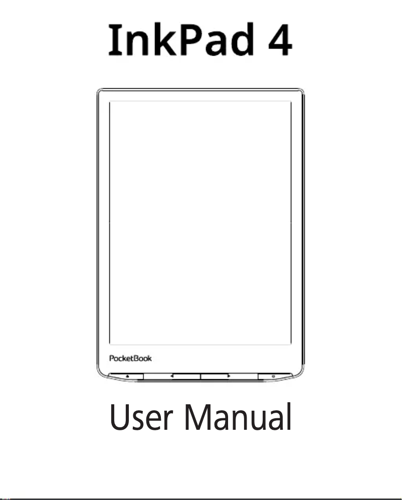 Page 1 of the manual User Manual PocketBook InkPad 4