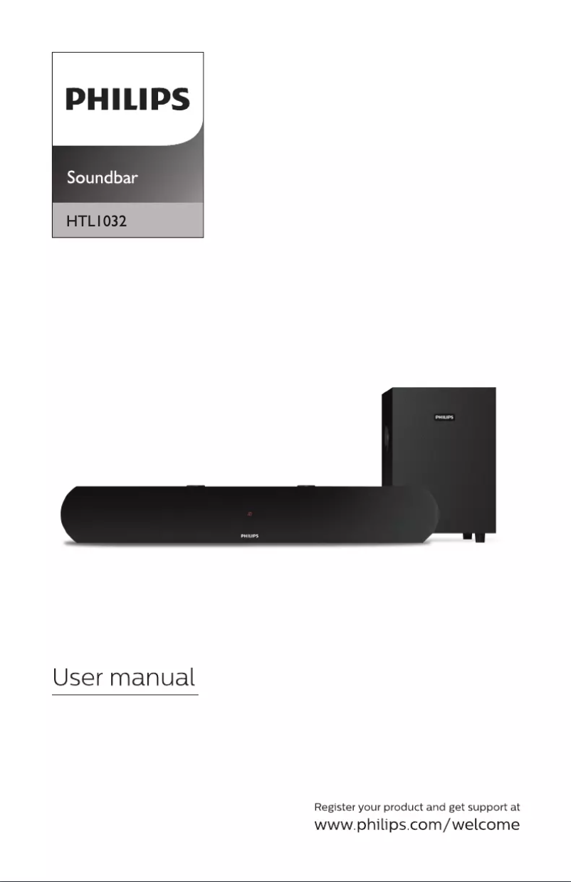 First page image of the manual for HTL1032