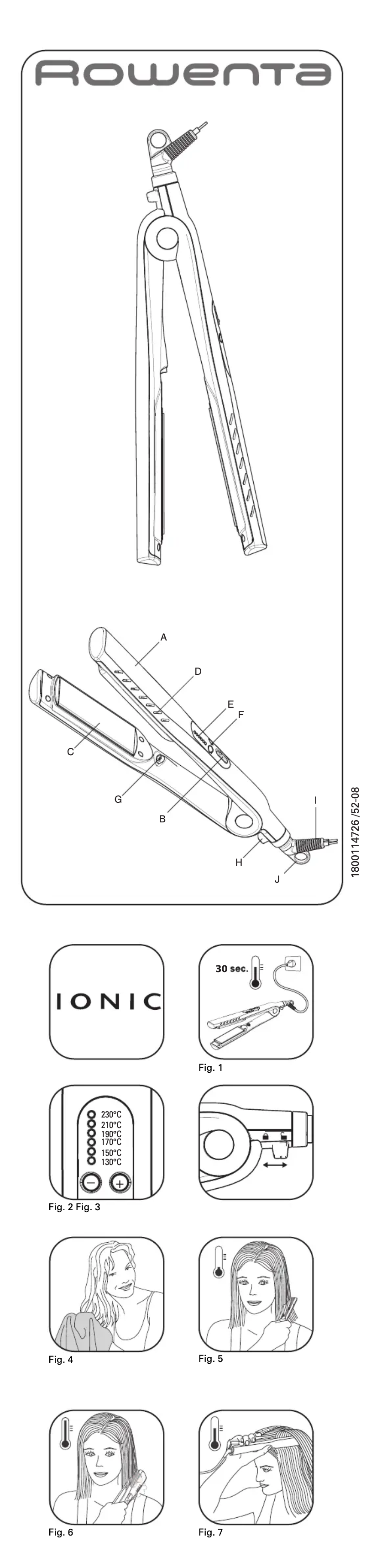 Image de la première page du manuel de l'appareil CF7550 Wet and Dry