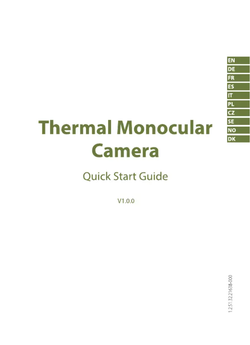 Page 1 of the manual Quick Start Guide Dahua Technology TPC-M60