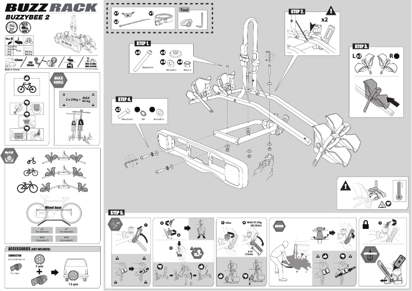 First page image of the manual for BuzzyBee 2