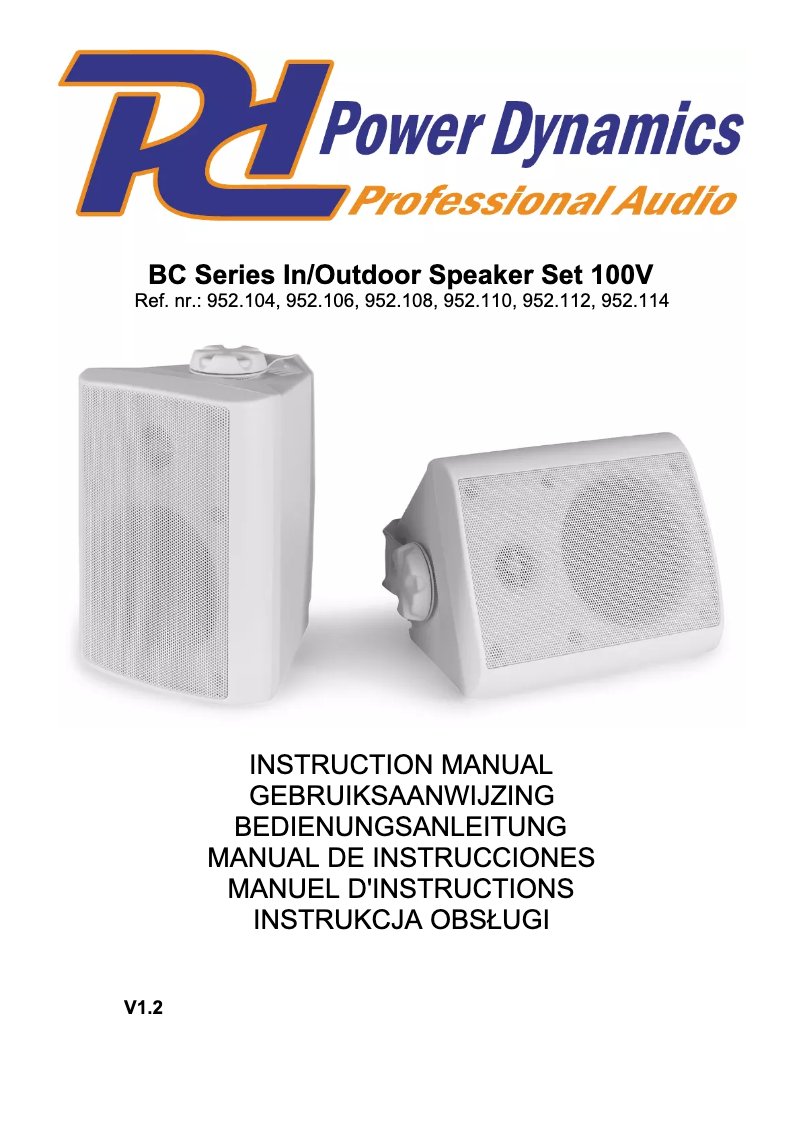 Image de la première page du manuel de l'appareil BC50VB