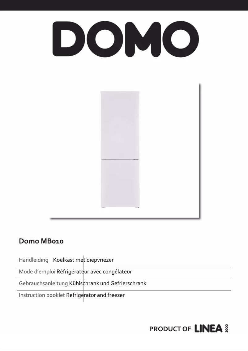 Page 1 of the manual User Manual Domo MB010
