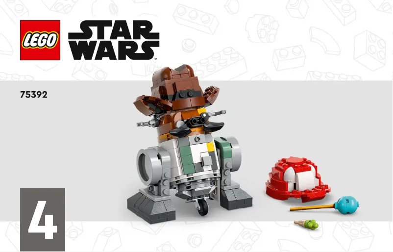 First page image of the manual for Star Wars 75392