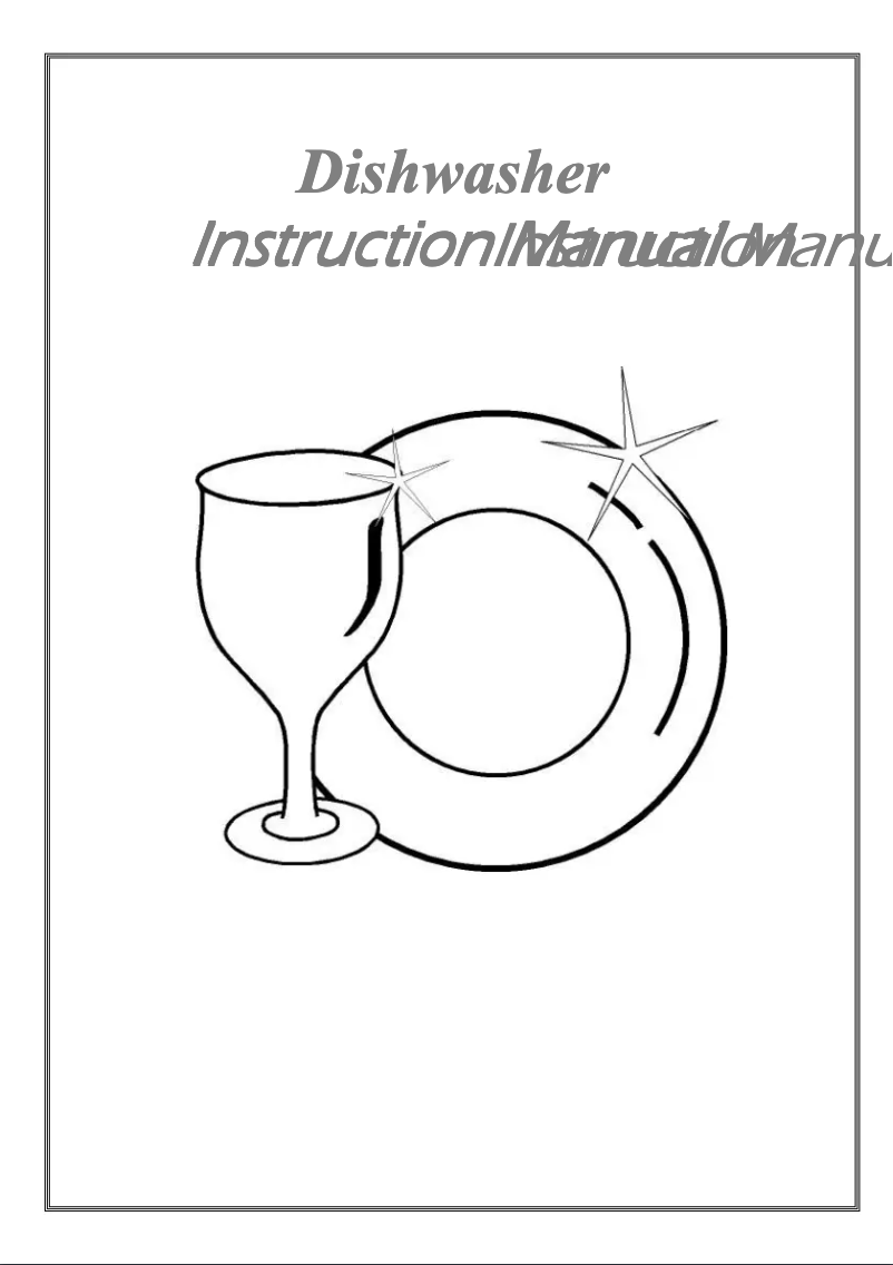 Page 1 of the manual User Manual Becken BDIW2905