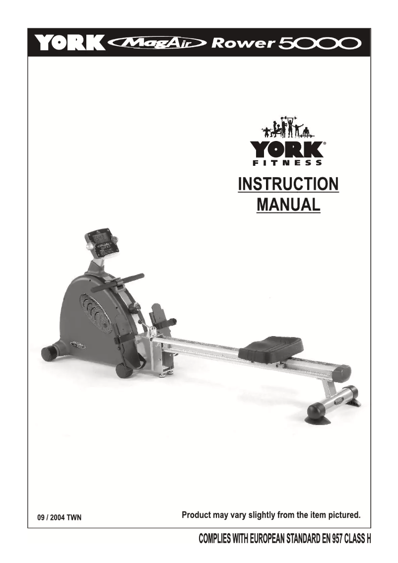 First page image of the manual for MagAir 5000