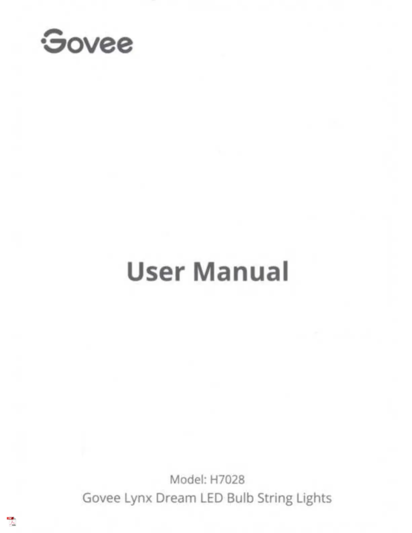 First page image of the manual for H7028