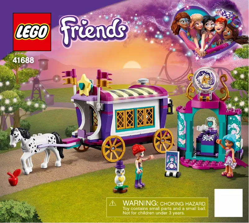 Page 1 of the manual User Manual Lego Friends 41688
