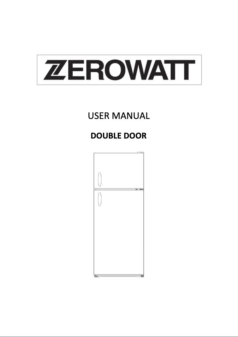 First page image of the manual for ZMDS 5122S